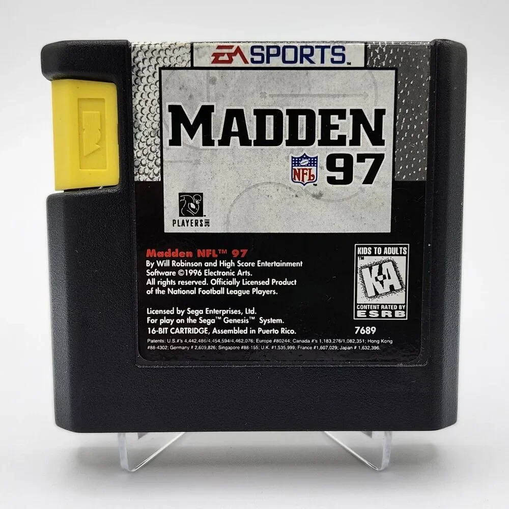 Madden NFL 97 (Sega Genesis, 1996) - Cartridge Only